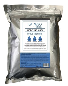 Альгинатная маска охлаждающая и успокаивающая 1000 гр La miso