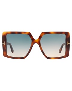Солнцезащитные очки Quinn в массивной оправе Tom ford eyewear