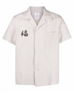 Рубашка с короткими рукавами и логотипом Visvim