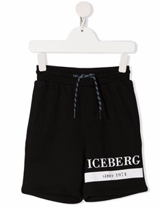 Спортивные шорты с логотипом Iceberg kids