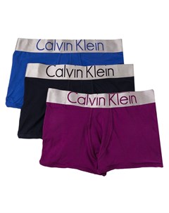 Комплект из трех пар боксеров с вышитым логотипом Calvin klein underwear