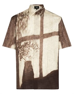 Рубашка Shady Window с короткими рукавами Fendi
