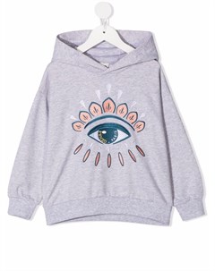 Худи с вышитым логотипом Kenzo kids