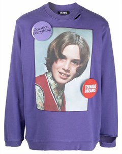 Толстовка Teenage Dreams с графичным принтом Raf simons