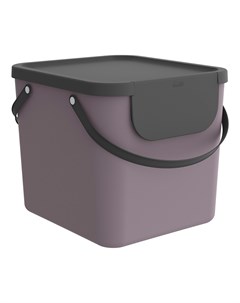 Контейнер для сортировки мусора Albula 40л фиолетовый Rotho