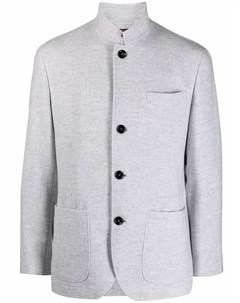 Однобортное кашемировое пальто Brunello cucinelli