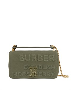 Маленькая сумка на плечо Lola с вышивкой Horseferry Burberry