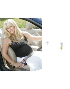 Автомобильный ремень для беременных и Ланолиновый крем Medela для сосков и сухой кожи 7 г Clippasafe