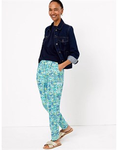 Трикотажные укороченные брюки StayNew с цветочным принтом Marks Spencer Marks & spencer