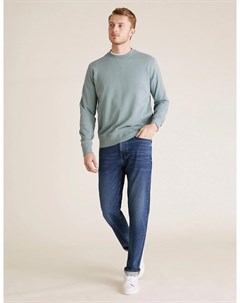 Эластичные джинсы прямого кроя Marks Spencer Marks & spencer