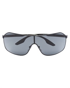 Солнцезащитные очки авиаторы в спортивном стиле Prada eyewear