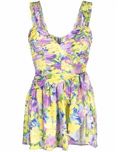 Короткое платье Cassia с цветочным принтом For love and lemons