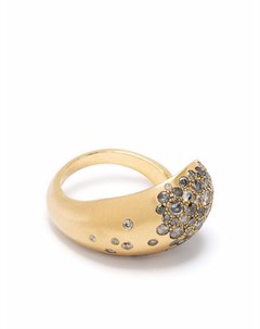 Кольцо Fuse Glamour из желтого золота с бриллиантами Nada ghazal