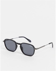 Черные круглые солнцезащитные очки в стиле унисекс Quay Gounded Quay australia