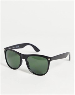 Черные квадратные солнцезащитные очки River island