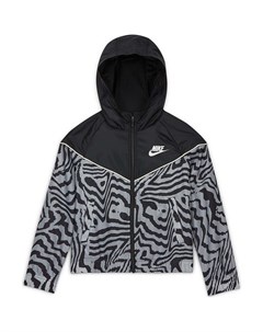 Подростковая куртка Windrunner Older Kids Girls Printed Jacket Nike