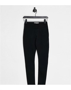 Черные джинсы скинни с эластичной вставкой для животика Joni Topshop maternity