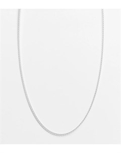 Серебряное ожерелье цепочка с плетением с круглым сечением Kingsley ryan