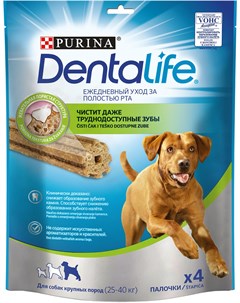 Лакомство Purina Dentalife для собак крупных пород 4 шт Pro plan