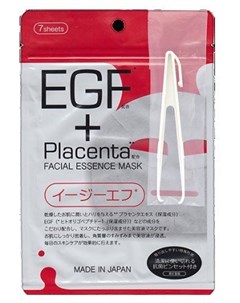 Маска с плацентой и EGF фактором Placenta 7 шт Japan gals