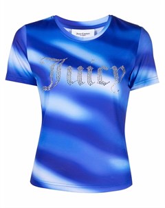 Декорированная футболка с логотипом Juicy couture