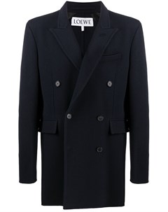 Короткое двубортное пальто Loewe