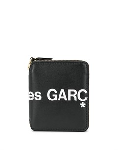 Большой кошелек с логотипом Comme des garçons wallet