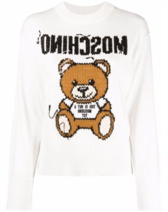 Джемпер с вышивкой Teddy Bear Moschino