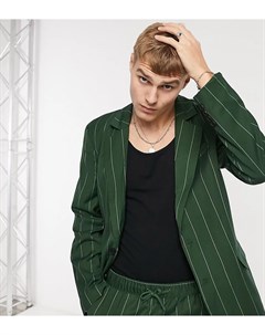 Пиджак в тонкую полоску в винтажном стиле Inspired Reclaimed vintage