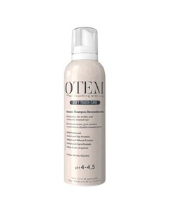 Протеиновый мусс шампунь Восстановление для ломких и химически обработанных волос 260мл Qtem
