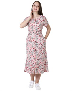 Жен платье Первоцвет Розовый р 46 Оптима трикотаж