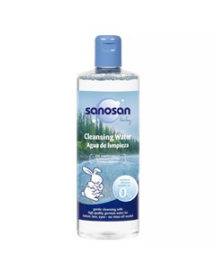 Очищающая мицеллярная вода для детей 500 мл Умывание Sanosan