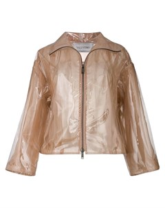 Valentino прозрачная непромокаемая куртка нейтральные цвета Valentino