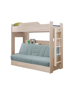 Кровать детская двухъярусная с диван кроватью Cover 87 SL Боровичи-мебель