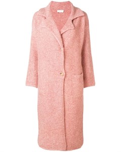 Chiara bertani пальто с мерцающим эффектом m розовый Chiara bertani