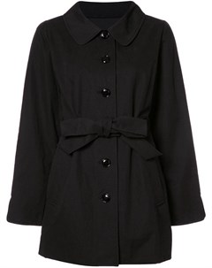 Boutique moschino удлиненная куртка с поясом 42 черный Boutique moschino