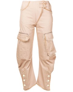 Christian dior vintage брюки с карманами нейтральные цвета Christian dior vintage