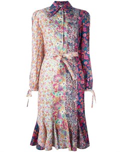 Olympia le tan платье рубашка с цветочным принтом 36 разноцветный Olympia le-tan