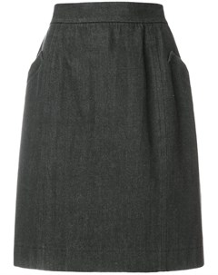 Yves saint laurent vintage джинсовая юбка прямого кроя Yves saint laurent vintage