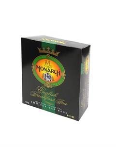 Чай черный 100 пакетиков Monarch