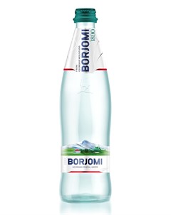 Минеральная вода стекло 0 5л Borjomi