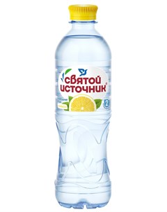 Вода питьевая Лимон негазированная 0 5л Святой источник