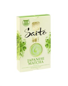 Чай зеленый Japanese Matcha 10 пакетиков стиков Saito
