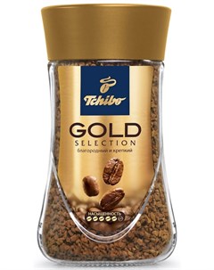 Кофе Gold Selection растворимый 190гр Tchibo