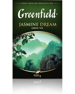 Чай зеленый Jasmine Dream 100гр Greenfield