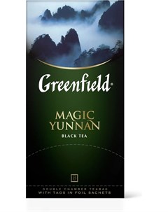 Чай черный Magic Yunnan 25 пакетиков Greenfield
