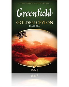 Чай черный Golden Ceylon 100гр Greenfield