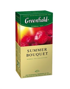 Чай травяной Summer Bouquet 25 пакетиков Greenfield