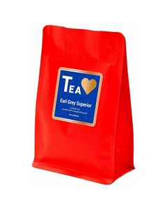 Чай Tea Love Earl Grey Superior чёрный листовой c добавками 75гр Майский