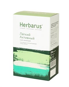Чай Лёгкий Активный зеленый с травами 100гр Herbarus